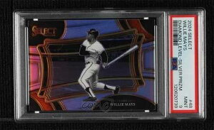 2024 Panini Select Diamond Level Silver Prizm Willie Mays #48 PSA 9 MINT HOF b4d