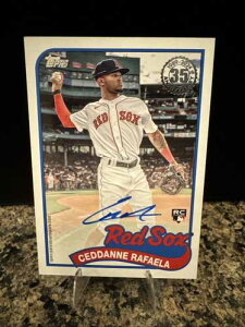 2024 Topps Update Series - 1989 Topps Baseball Autographs Ceddanne Rafaela RC