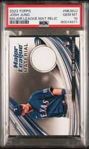 2023 Topps ���W���[���[�O�}�e���A�������b�N #MLMJJ �W���V���E�W�����O PSA 10