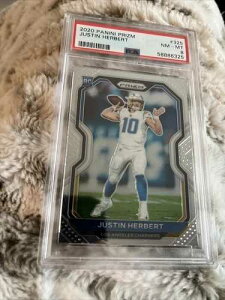 2020 Prizm �W���X�e�B���E�n�[�o�[�g ���[�L�[ RC #325 PSA 8 NM-MT �`���[�W���[�Y