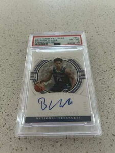 2019 Panini Nat. Treas. Brandon Clarke Rookie Auto Apprentice Ink /99 PSA 8