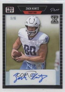2023 Leaf Pro Set Pure Clear Platinum Spectrum 5/6 Zack Kuntz #PSA-ZK1 Auto 13u1
