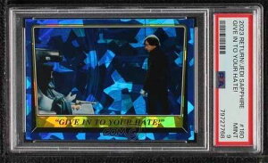 2023 Topps Chrome Sapphire Edition Star Wars ROTJ #180 PSA 9 MINT 0g70