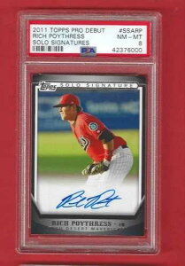 2011 Topps �v���x�[�X�{�[���f�r���[ ���b�`�E�|�C�g���X #SSARP MLB �T�C���J�[�h PSA 8 �O���[�h