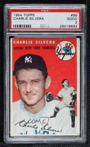 1954�N Topps �`���[���[�E�V���x�� #96 PSA 2 ex0