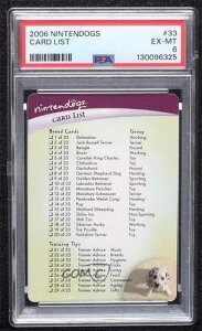 2006�N �G���^�[�v���C �C�V�� �j���e���h�b�O�X �`�F�b�N���X�g #33 PSA 6 i1f