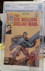 600万ドルの男 1 CBCS 9.6、1976年、チャールトン、スティーブ・オースティン初登場