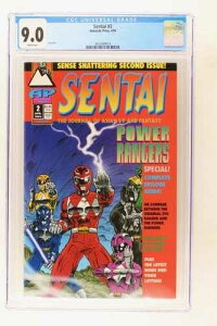 Sentai #2 - Antarctic Press 1994 CGC 9.0