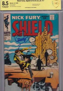 �j�b�N�E�t���[���[ �G�[�W�F���g�E�I�u�E�V�[���h 7 CBCS 8.5 CGC SS���� �W���E�X�e�����R���M�T�C������ 1968�N �}�[�x��