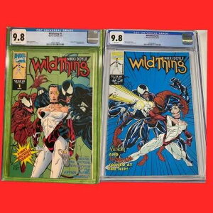 ���C���h�V���O #1 & #2 CGC 9.8 wp 1993 �J�[�l�C�W�����F�m�� �G���{�X���H �f���炵���Z�b�g