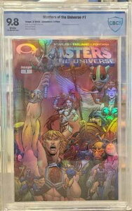 �}�X�^�[�Y�E�I�u�E�U�E���j�o�[�X #1 CBCS 9.8 -MOTU-HTF-RARE-HOLOFOIL-�T���^���V�A-