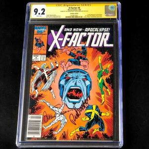 X-Factor #6 CGC SS 9.2 95�Z���g �J�i�_���i�o���A���g 1st Apocalypse 1986