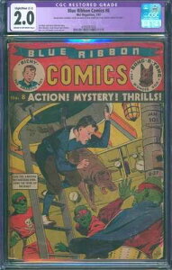 �u���[���{���R�~�b�N�X��8���i1941�N�jCGC 2.0�C���ς� ���A�I�S�[���f���G�C�WMLJ�R�~�b�N