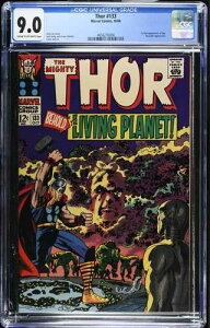 �\�[ #133 - �}�[�x�� �R�~�b�N�X 1966 CGC 9.0 �G�S�̏��o��B���R�[�_�[���o��