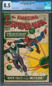 �A���C�W���O�E�X�p�C�_�[�}�� #36 CGC 8.5 ���[�^�[���o��I�V���o�[�G�C�W �}�[�x�� 1966