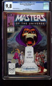 �}�X�^�[�Y�E�I�u�E�U�E���j�o�[�X #12 CGC 9.8 �z���C�g (�}�[�x���A1987�N) �����E�E�B���\�����A��