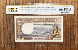 �j���[�w�u���f�B�[�Y P 18d 100 �t���� PCGS 66 PPQ Gem Unc - Top Pop 1/0�B�����������I