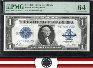 1923�N 1�h���⌔ �n�ѕz PMG 64 Fr 237 1�h������ 66983