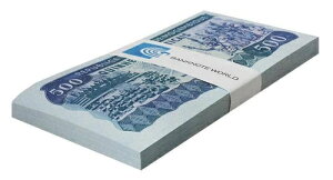 ���U���r�[�N 500 ���e�B�J�C�A1986�AP-131b�AUNC X 100 PCS �o���h���p�b�N