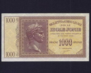 �M���V�� �C�I�j�A�� 1000 �h���`�}�C 1941 P-M17 aUNC