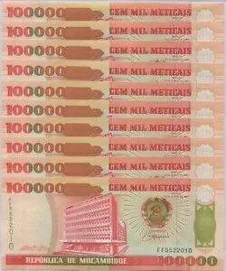 ���U���r�[�N 100000 ���e�B�J 1993 P 139 UNC ���b�g 10 ��