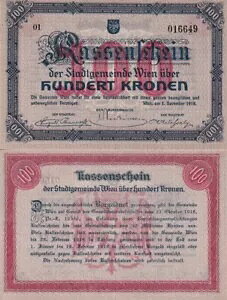 �I�[�X�g���A 100 �N���[�l 1918 �E�B�[���s P NL AUnc