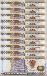 ���U���r�[�N 500000 ���e�B�J�A2003�AP-142�AUNC X 10 ��