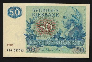 �X�E�F�[�f�� 50 �N���[�i 1989 �s�b�N 53 UNC