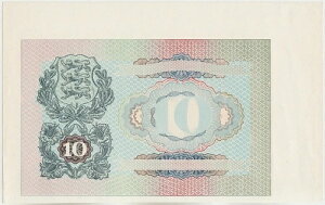 �G�X�g�j�A P68p 10 KROONI 1940 UNC �v���O���b�V�u�v���[�t����i�g���t���j