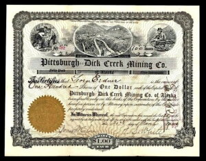 1906�N �A���X�J - �s�b�c�o�[�O �f�B�b�N�N���[�N�z�� ������ ���Ɋ󏭂Ȋ���