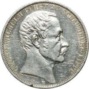 X2461 ���A �V�����u���N?? ���b�y 1 Vereinsthaler Georg Wilhelm 1860 B Hannover UNC-