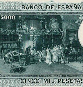 ���ɒ����� - �X�y�C�� - 1938 - 5000 �y�Z�^ - �X�y�C����s�v���O���b�V�u �v���[�t