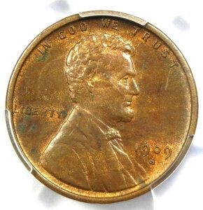 1909-S VDB �����J�[���E�E�B�[�g�E�Z���g 1�Z���g �y�j�[ - PCGS �����ʏڍ� (UNC MS)