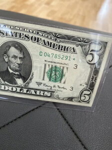 �G���[ 1963 A $5 �h���s�X�^�[�~�b�N�X ���_�[���� �ԍ� 01245789* �tUNC�I �����A�I�I