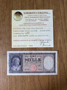 ���� 1000 ���u�� �C�^���A �w�b�h 1947 �V���[�Y W �o�C�U�[ ���Ɋ� Qbb A