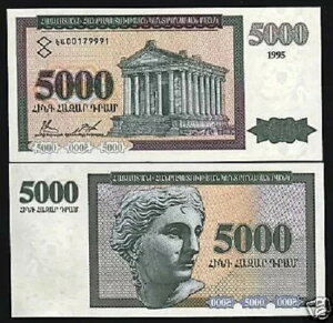 �A�����j�A 5000 DRAM P-40 1995 x 1�� UNC �󏭃A�����j�A���E�ʉݎ���