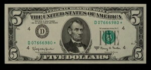 FR 1968-D* 5�h�� 1963�N A�A�M������s�� �č� - �X�^�[�m�[�g - UNC - SKU-CA1303