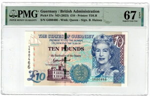 2023�N �K�[���W�[�� 10�|���h���� UNC P57e QEII �V�i - PMG -