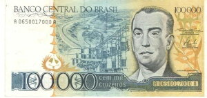 �u���W������ 100000 �N���[�C���X 1985 - AU/UNC - C176 / P-205a -A0650017000A