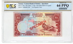 �T���A 2002 5�^�� ���{ PCGS ���� UNC 64 PPQ �s�b�N 33bs
