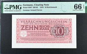 1944 �h�C�c 10 ���C�q�X�}���N PM40 ���� UNC PMG 66 EPQ