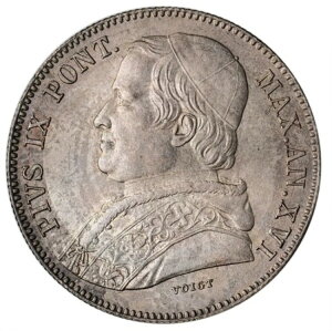 �C�^���A�A���c�� 1861�N XVI-R �� 20 �o�C�I�b�L 5.69�O�����A23 mm KM-1360 UNC