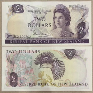 ND 1967-1981 �j���[�W�[�����h 2�h�� P-164 UNC �V����