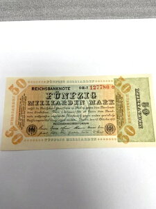 1923 �N�h�C�c�鍑�n�C�p�[�C���t�� 5000 ���A50,000,000 �}���N * ���� P#120