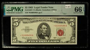 Fr 1536* 5�h�� 1963�N�@�莆�� �č�PMG 66 EPQ�X�^�[�m�[�g - SKU-CA1267