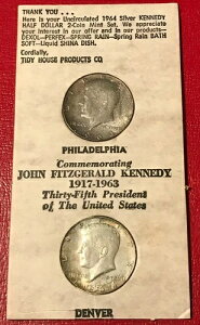 �󏭂ȃe�B�f�B�n�E�X�i�{�[�� UNC 1964 (P & D) �W�����E�P�l�f�B �V���o�[ �n�[�t�h�� - F7