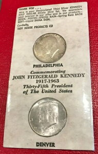 �󏭂ȃe�B�f�B�n�E�X�i�{�[�� UNC 1964 (P & D) �W�����E�P�l�f�B �V���o�[ �n�[�t�h�� - J1
