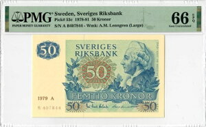 �X�E�F�[�f�� 50 �N���[�i 1978-81�APMG 66 EPQ�A�u�X�E�F�[�f��������s�v�s�b�N# 53c