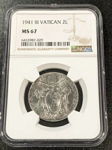 1941 III MS67 �o�`�J�� 2 ���� NGC UNC KM 27a ���c�s�E�X 12 �� TOP POP!