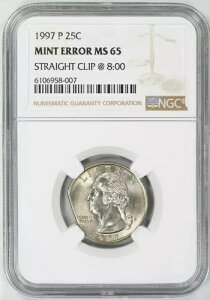 1997�N P ���V���g�� �N�H�[�^�[ 25�Z���g NGC MS 65 �~���g UNC - �G���[ �X�g���[�g�N���b�v (007)